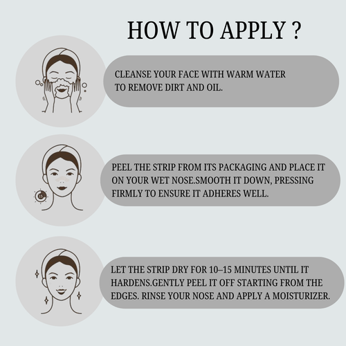 Lakyou Beauty - Charcoal Pore Strips | Deep Cleansing Blackhead Removal Strips