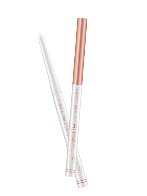 Lakyou Beauty - White Kajal | Waterproof Smudge Proof Brightening Eye Kajal