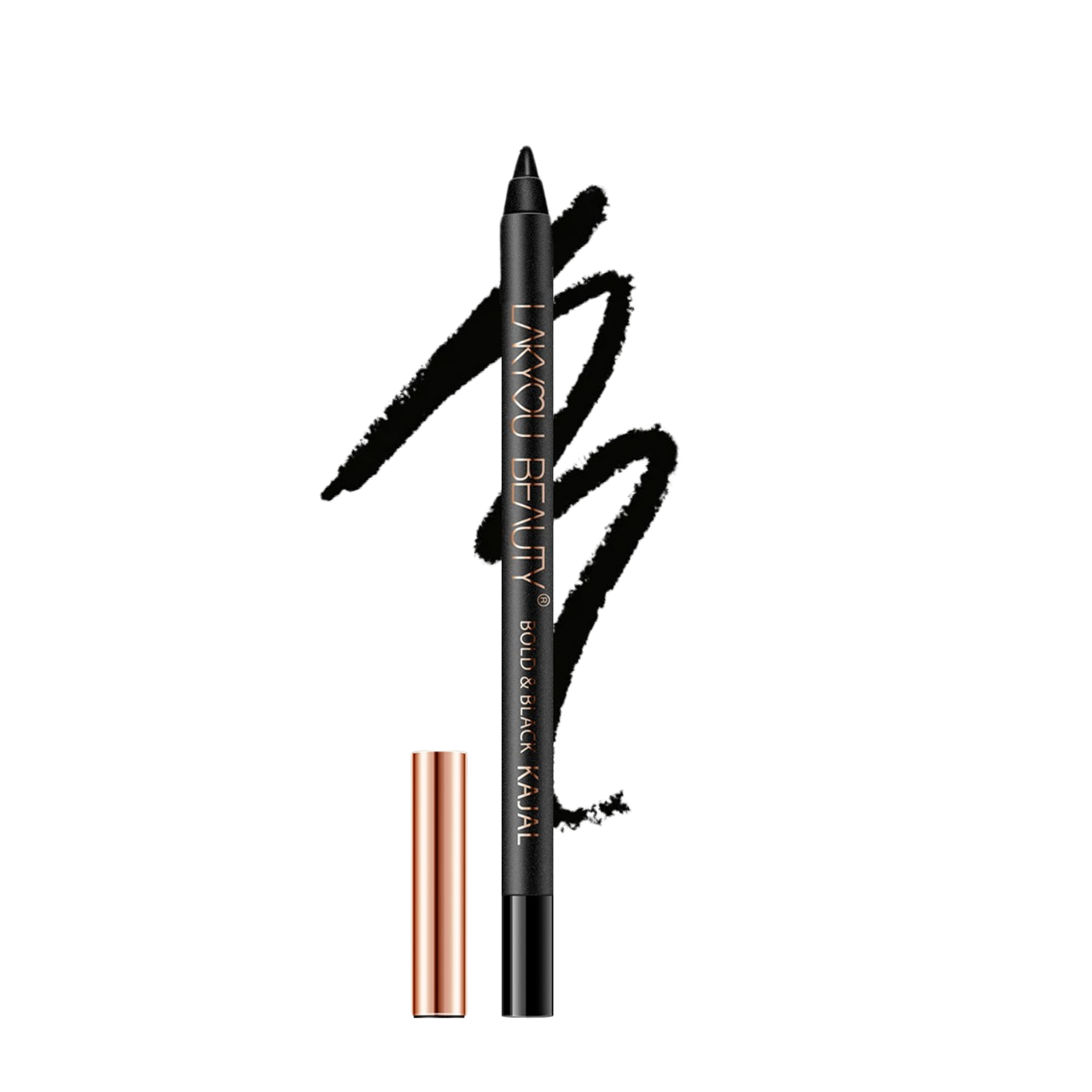 Lakyou Beauty - Bold & Black Kajal | Smudge Proof Long Lasting Deep Black Kajal