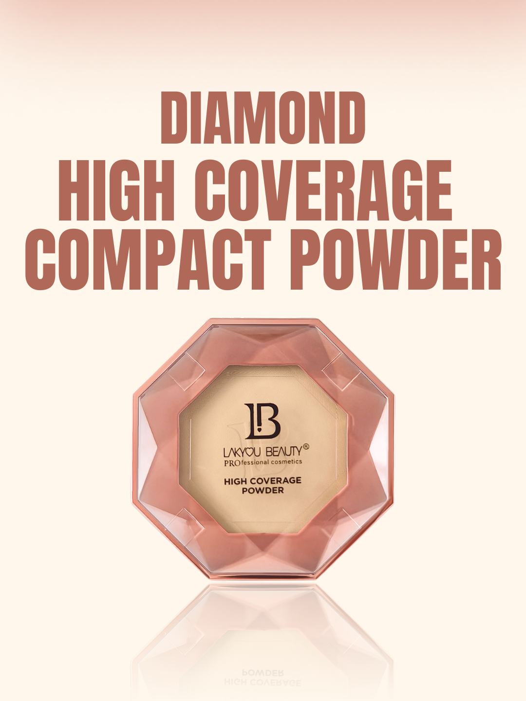 Lakyou Beauty - Diamond Single Compact | Radiant Smooth Matte Finish Powder