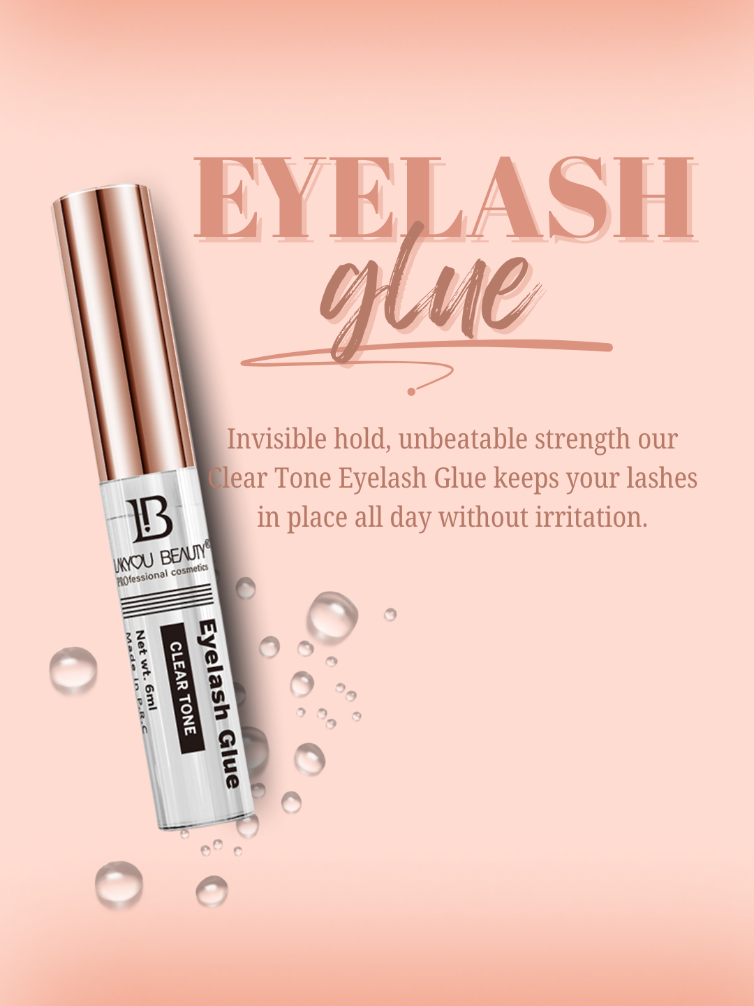 Lakyou Beauty - Professional Eyelash Glue | Secure All-Day Hold