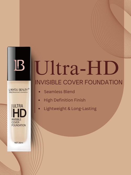 Lakyou Beauty - Ultra HD Foundation | Flawless Long-Wear Coverage