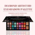 Lakyou Beauty - Diamond Eyeshadow Palette | Highly Pigmented Shimmer & Matte Shades