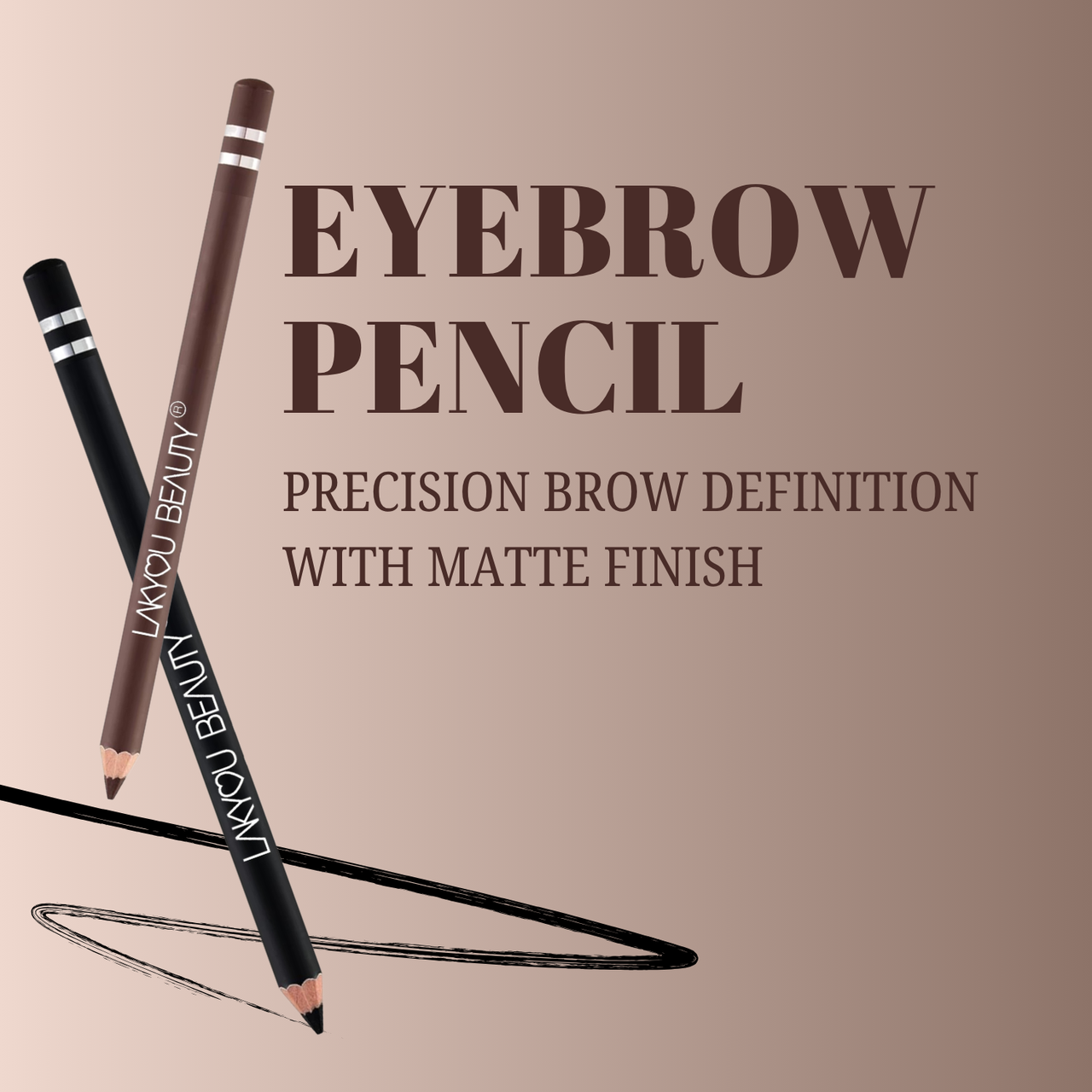 Lakyou Beauty - Eyebrow Pencil in India | Waterproof Smudge-Proof Brow Definer