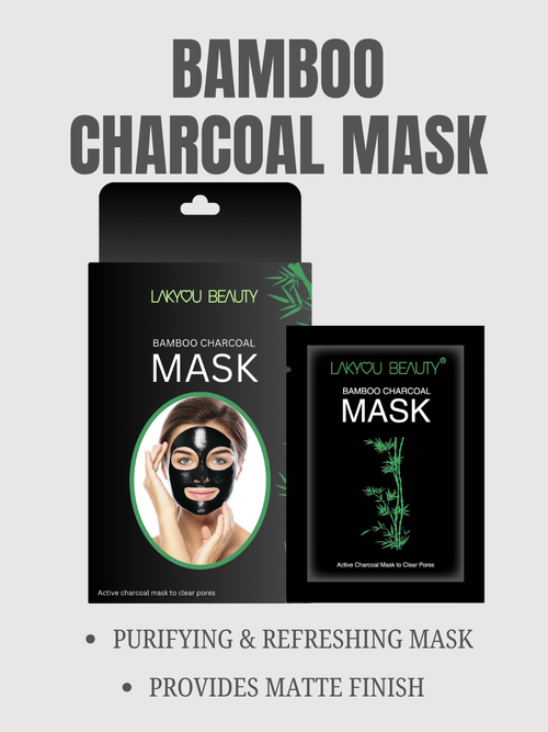 Lakyou Beauty - Bamboo Charcoal Mask | Deep Cleansing Oil Control Face Mask