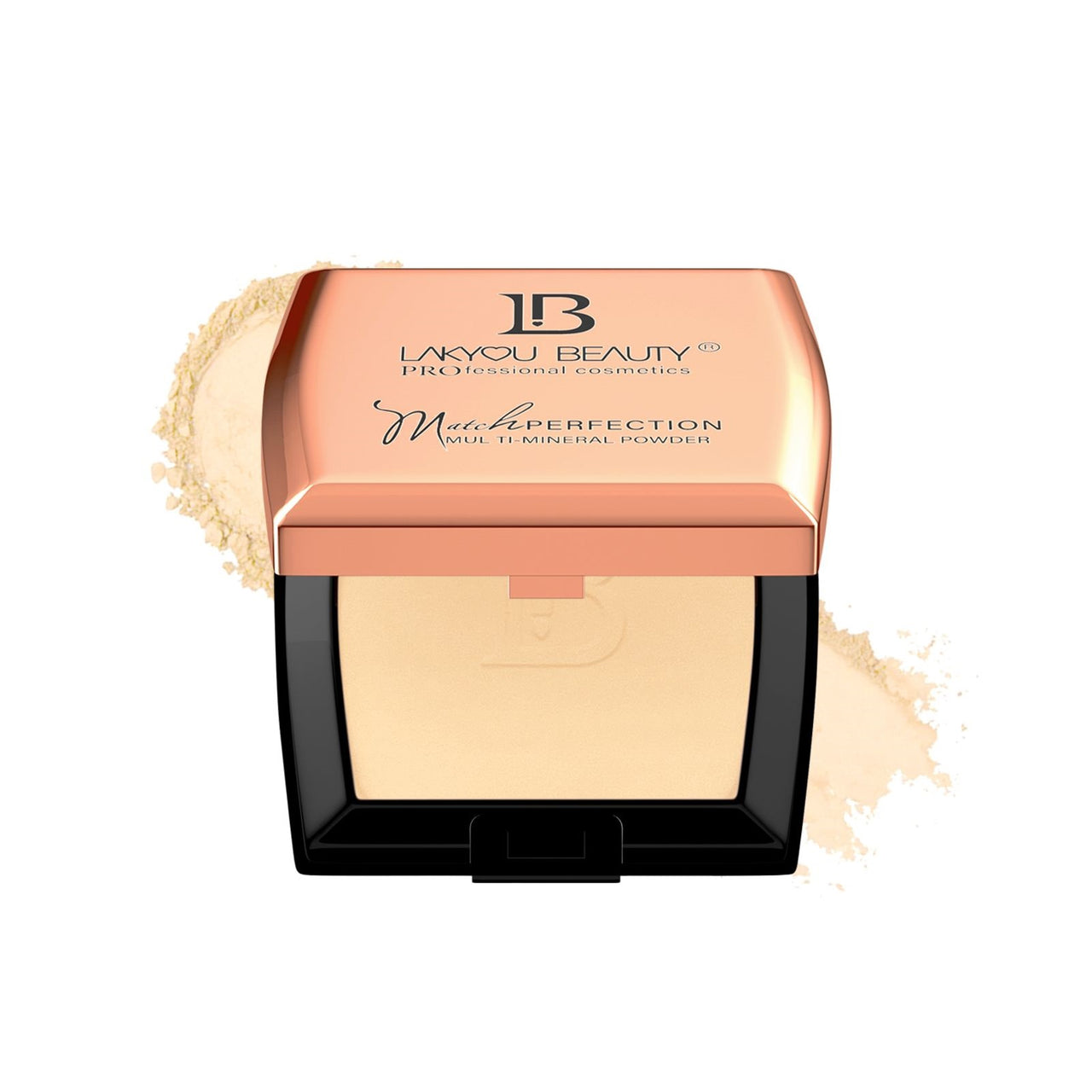 Lakyou Beauty - Match Perfection Compact | Natural Glow Smooth Finish Compact Powder