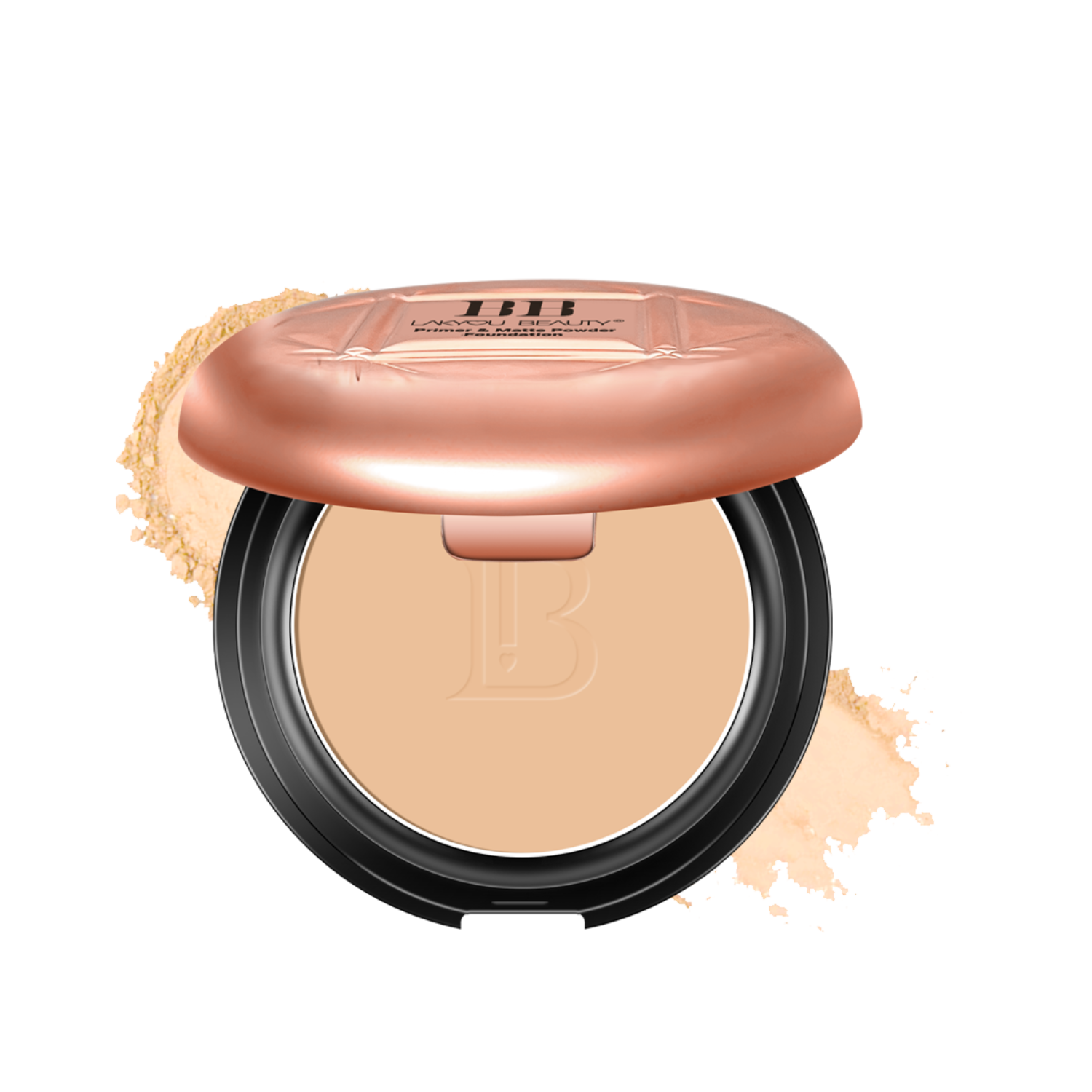 Lakyou Beauty - BB Compact Powder | Long Lasting Oil Control Matte Finish