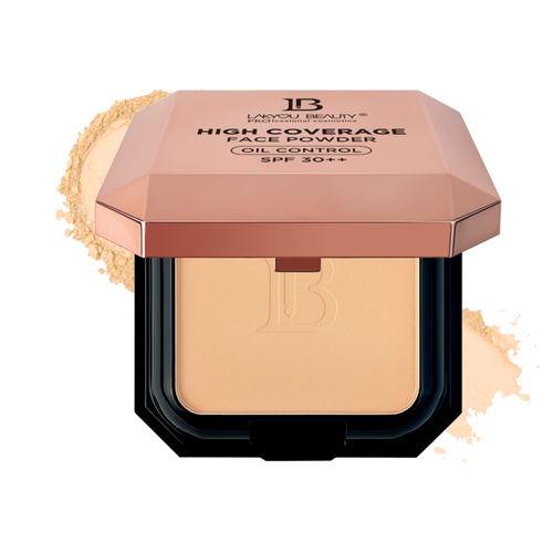 Lakyou Beauty - High Coverage Compact | Flawless Matte Finish Compact Powder