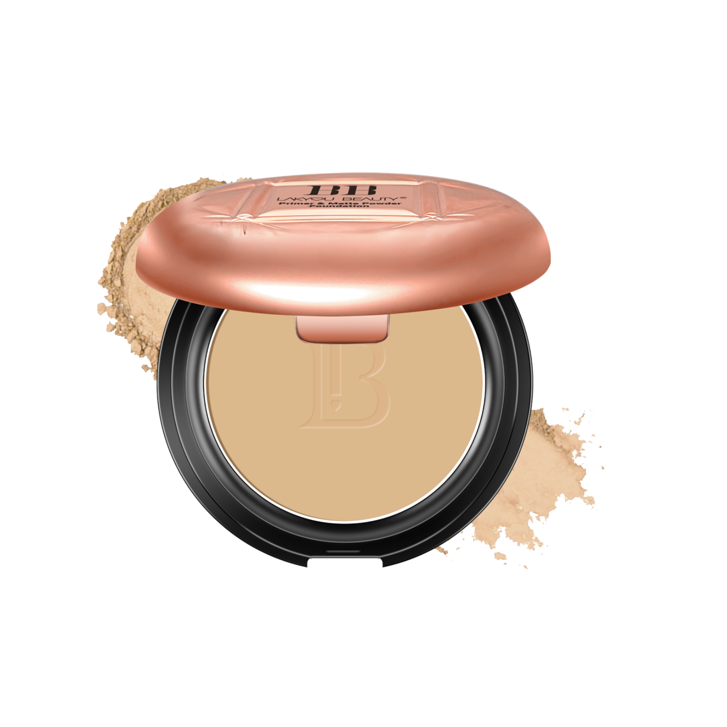 Lakyou Beauty - BB Compact Powder | Long Lasting Oil Control Matte Finish