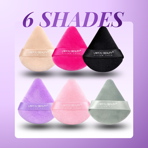 Lakyou Beauty - Tear Drop Powder Puff | Soft Makeup Powder Puff for Flawless Finish