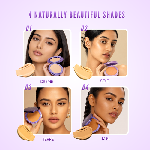 Lakyou Beauty - Filter Face | HD 3 in 1 Compact | Compact + Concealer + Foundation SPF 30