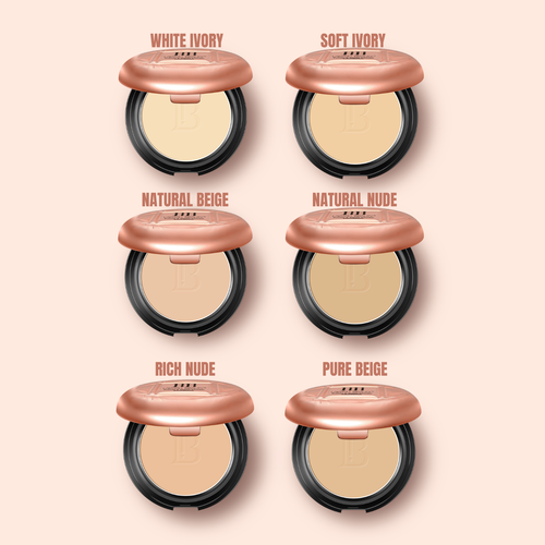 Lakyou Beauty - BB Compact Powder | Long Lasting Oil Control Matte Finish