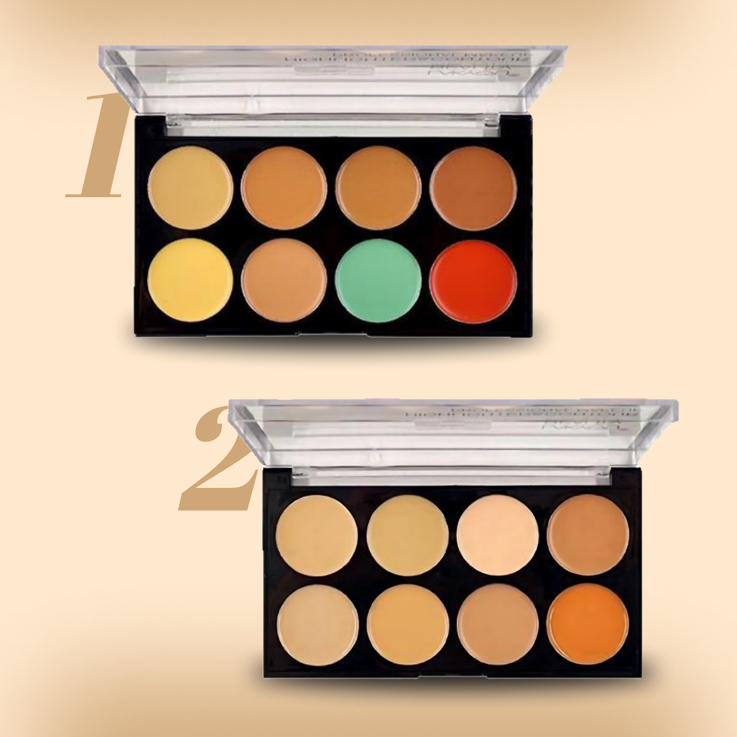 Lakyou Beauty - Concealer Palette | Full Coverage Color Correcting Concealer Kit