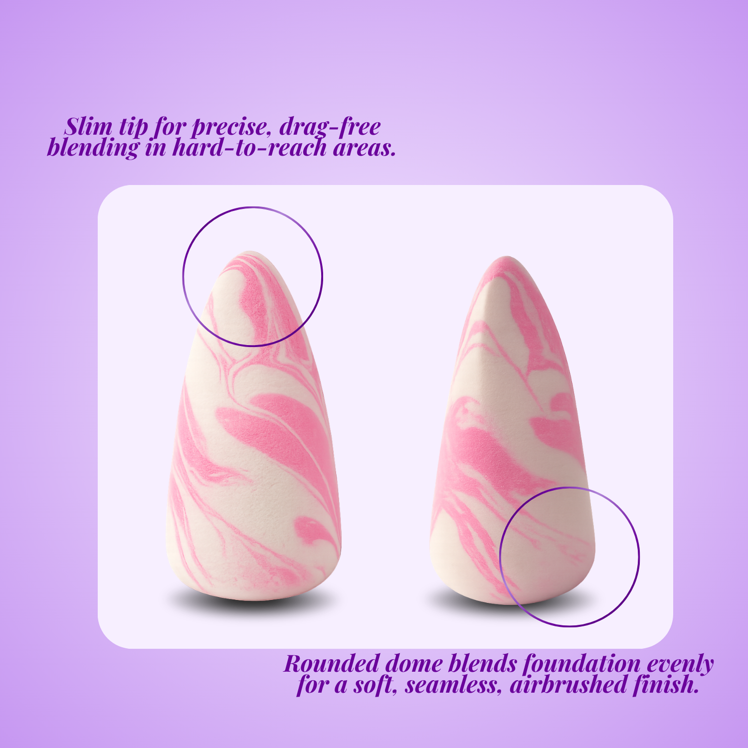 Lakyou Beauty - Air Blend Sponge | Soft Makeup Blending Sponge for Flawless Finish
