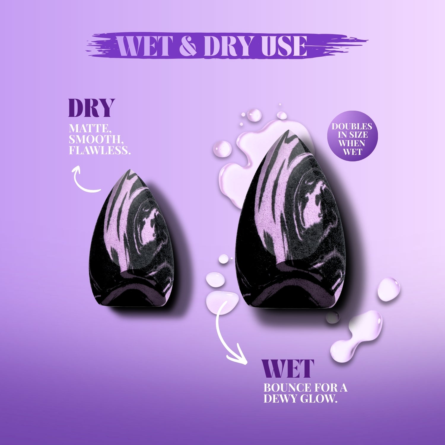 Lakyou Beauty - Air Blend Collection | Professional Makeup Sponge & Puff Set