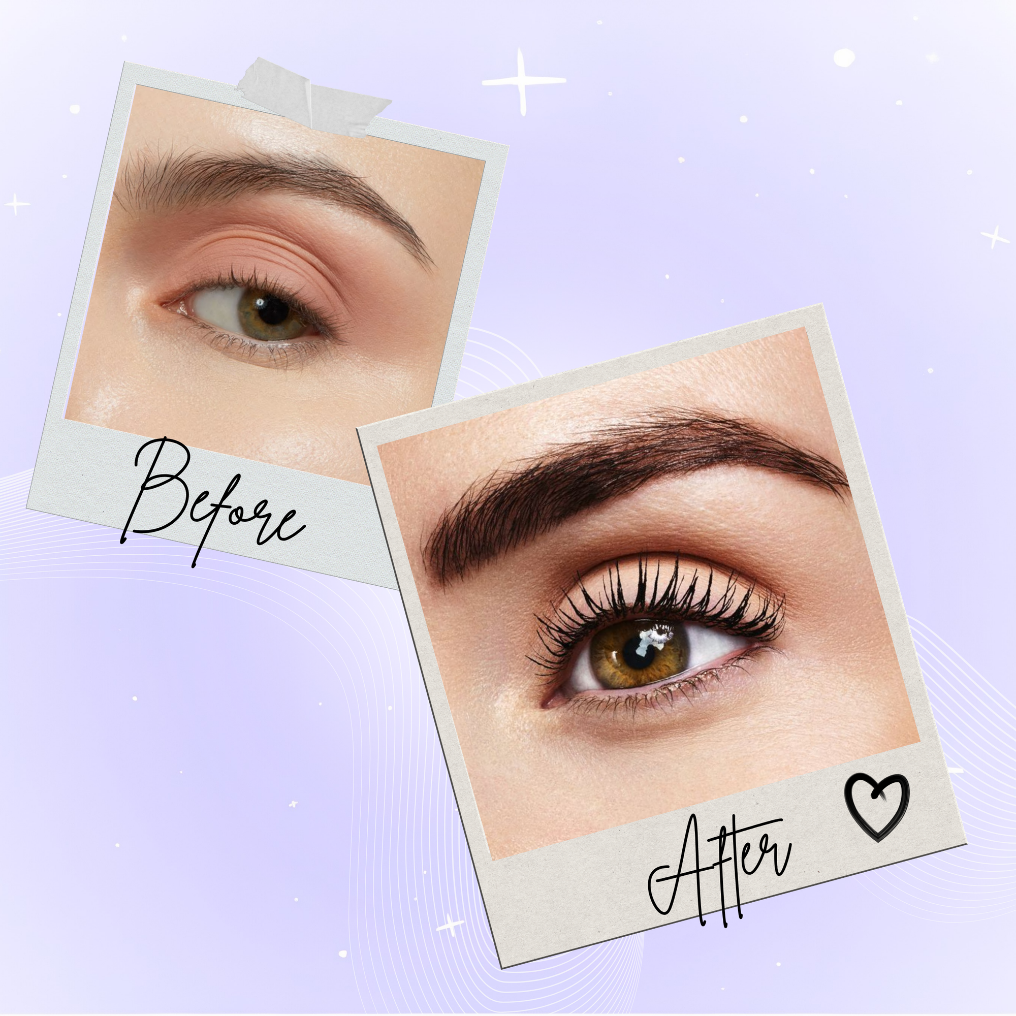 Lakyou Beauty -Filter Face | Double Headed Mascara | Lengthening & Volumizing 2-in-1 Mascara