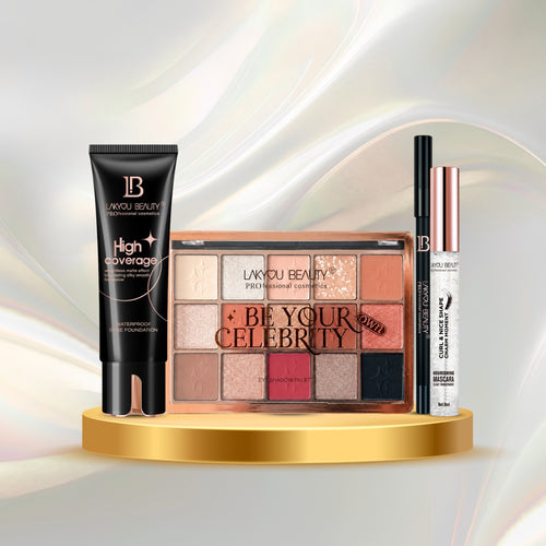 Lakyou Beauty - Be Your Own Celebrity Eyeshadow Palette | Glam Matte & Shimmer Eye Colors