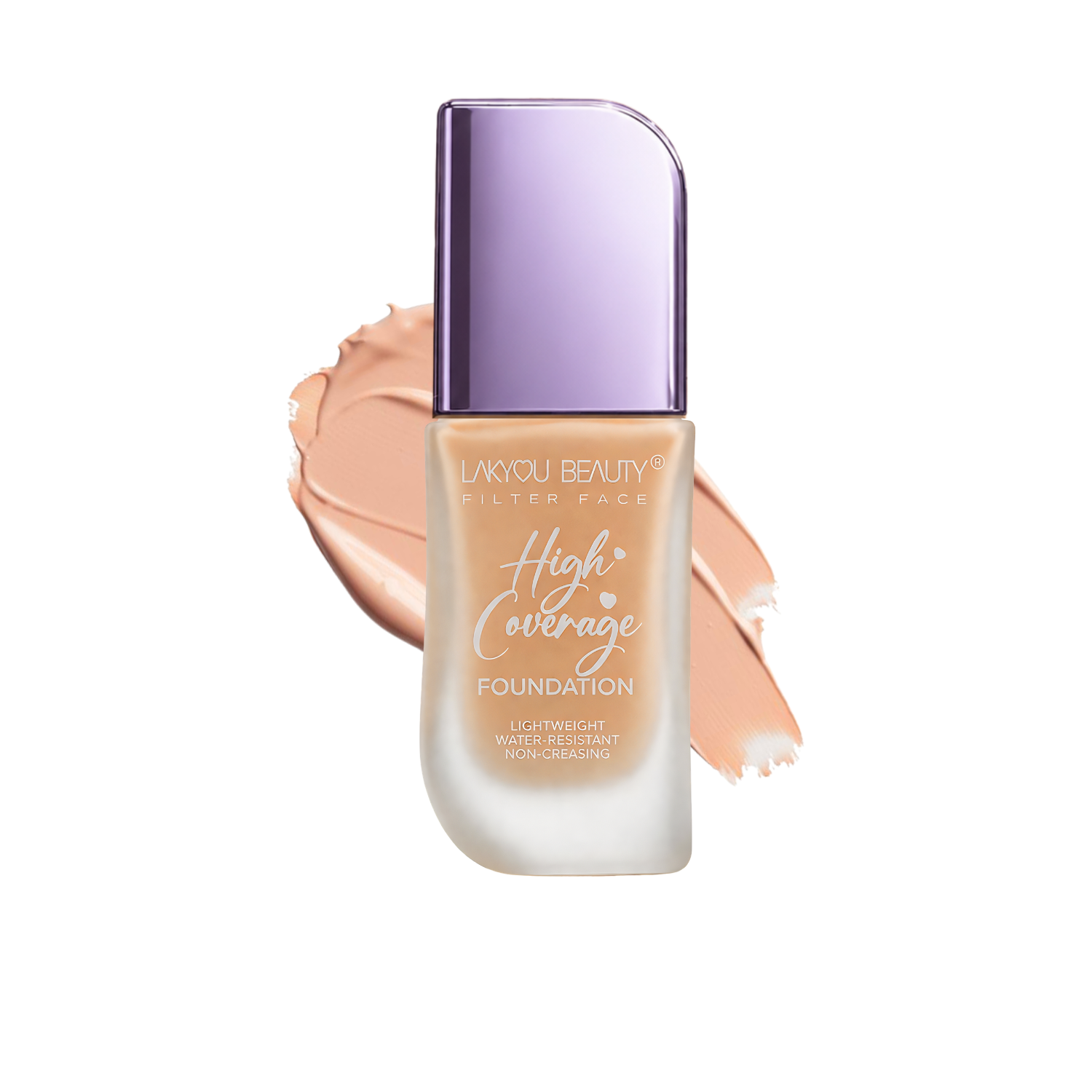 Lakyou Beauty - Filter Face High coverage Foundation | Full Coverage Flawless Finish