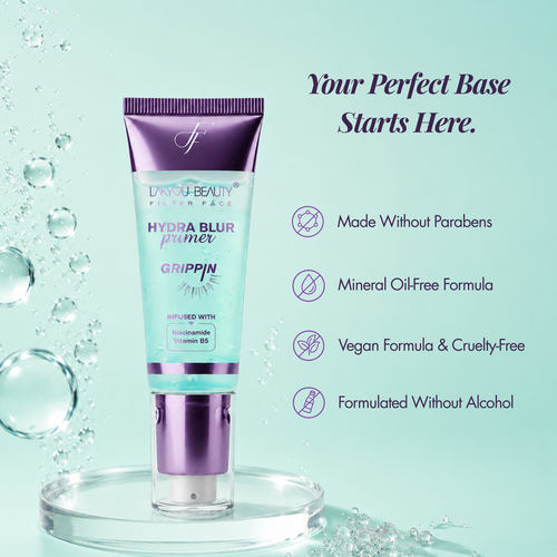 Lakyou Beauty - Filter Face | Hydra Blur Gripping Primer | Niacinamide & Vitamin B5 Makeup Primer