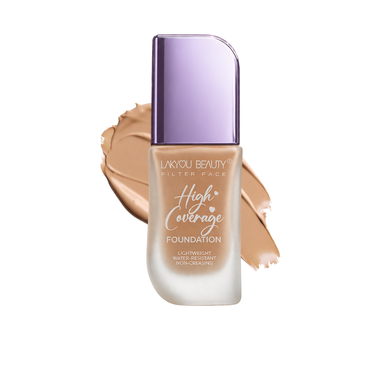 Lakyou Beauty - Filter Face High coverage Foundation | Full Coverage Flawless Finish