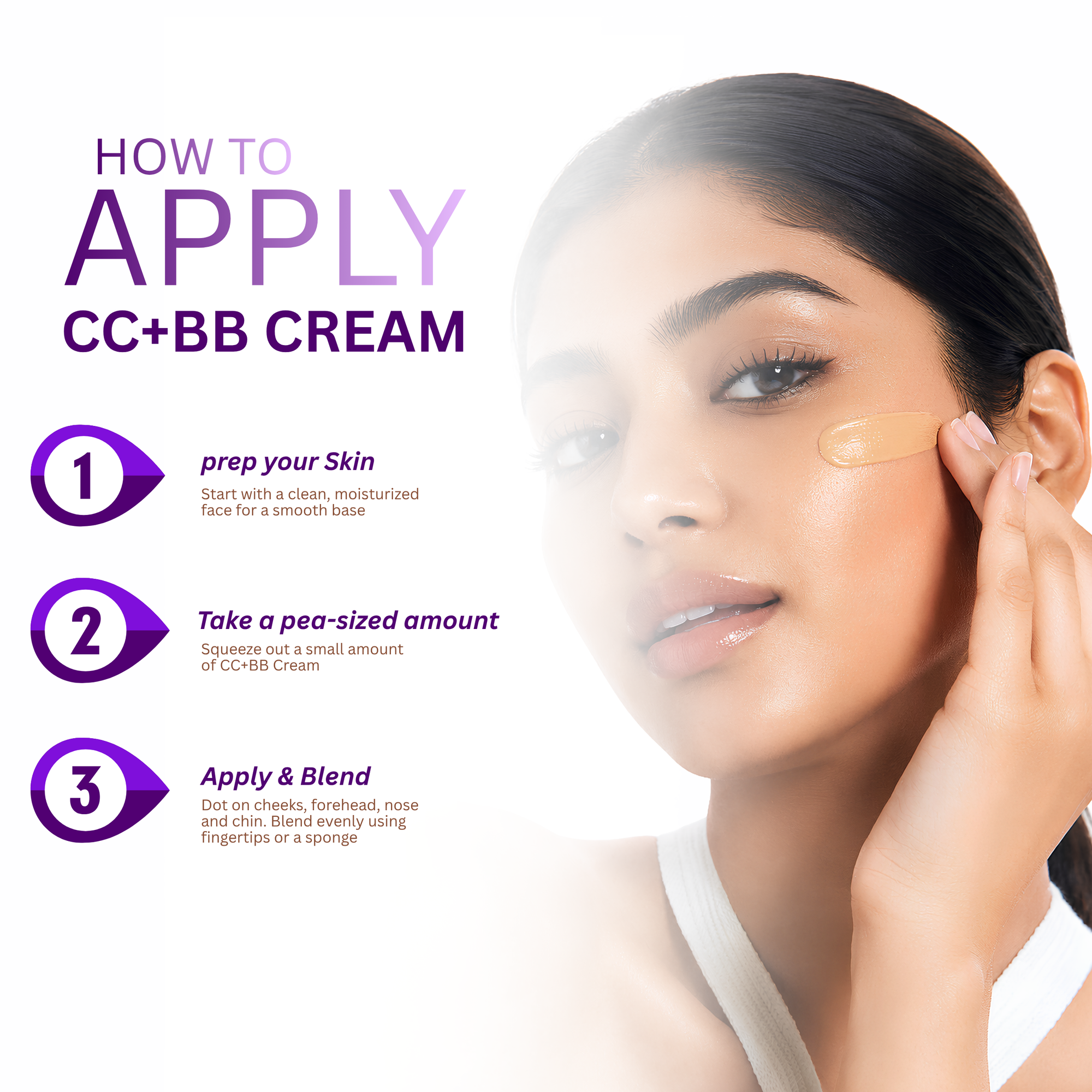 Lakyou Beauty CC + BB Cream SPF 20 | Niacinamide, Vitamin E & Hyaluronic Acid
