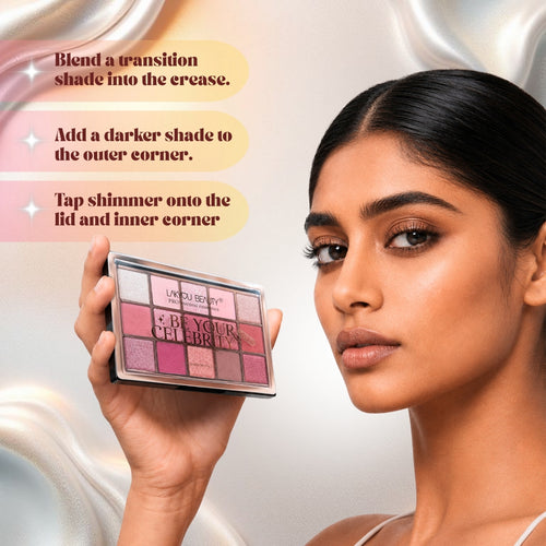 Lakyou Beauty - Be Your Own Celebrity Eyeshadow Palette | Glam Matte & Shimmer Eye Colors