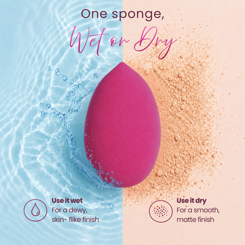 Lakyou Beauty Mango Powder Puff | Soft Face Powder Puff for Smooth Makeup Application