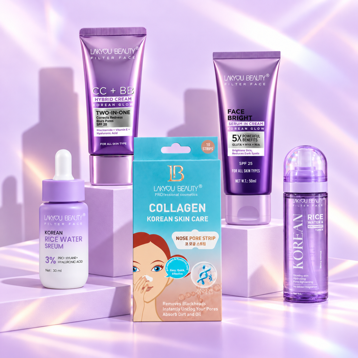 Lakyou Beauty Korean Glass Skin Glow Kit – image 2