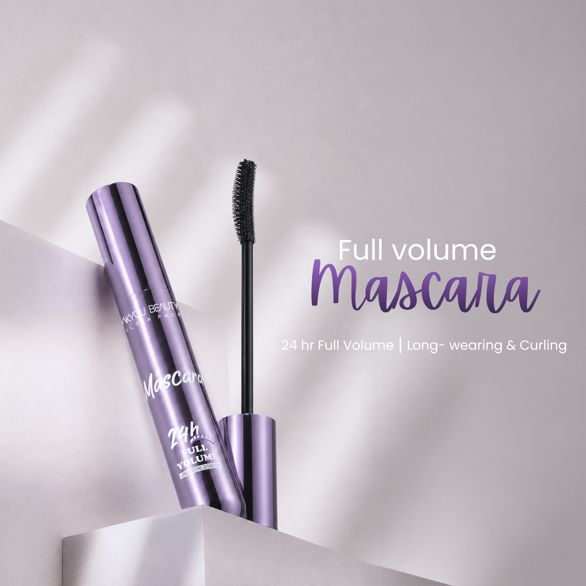 Lakyou Beauty - Filter Face |24H Full Volume Mascara | Volumizing & Long-Lasting Mascara