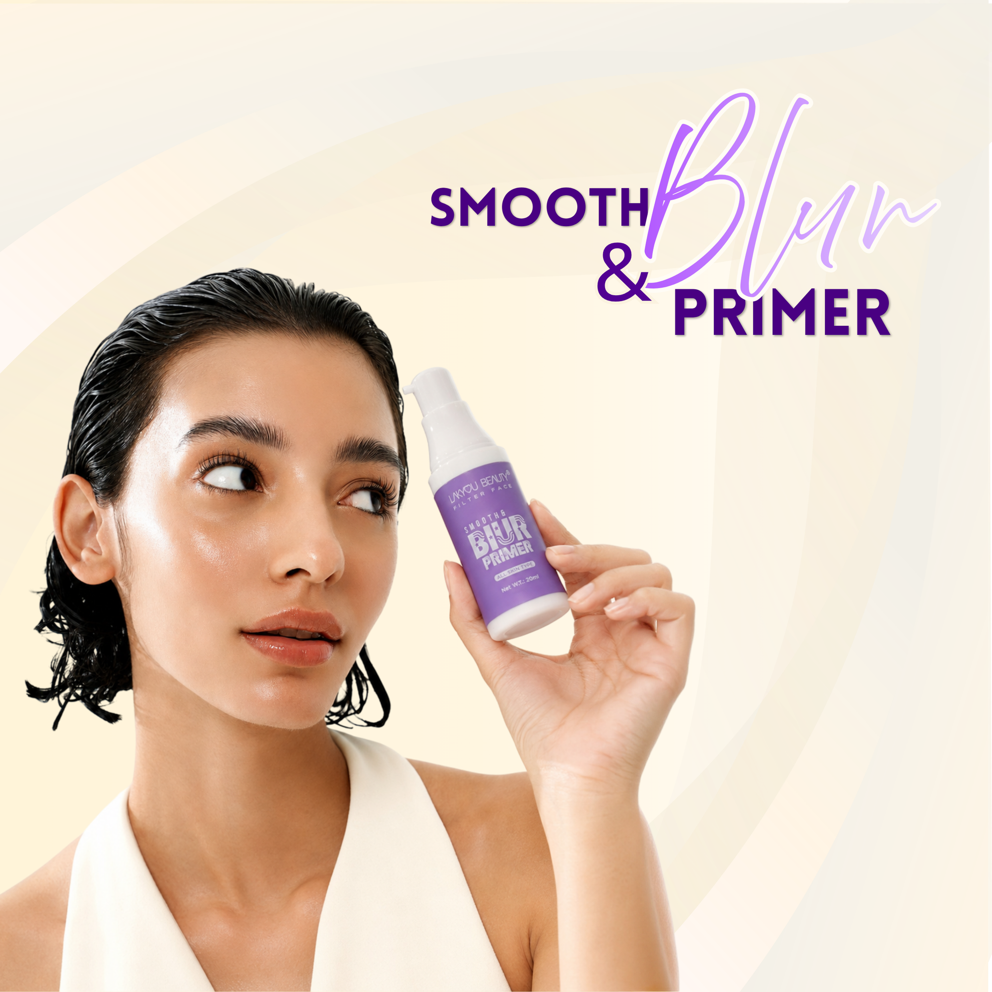 Lakyou Beauty Smooth & Blur Primer | Pore Minimizing Makeup Primer