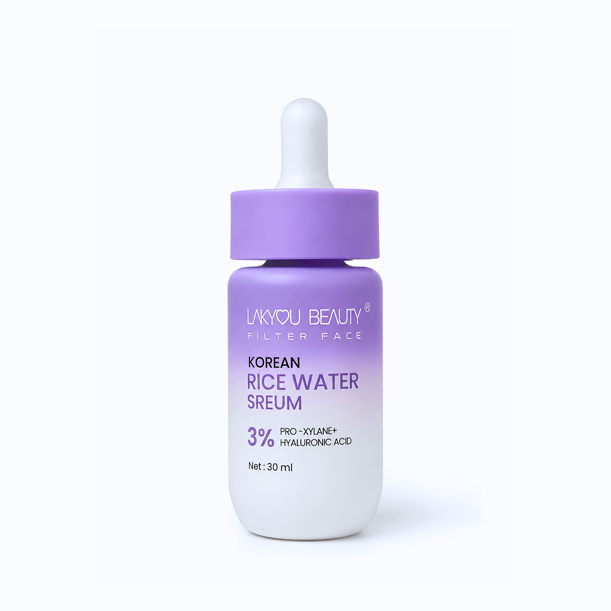Lakyou Beauty - Filter Face Korean Rice Water Serum | Hydrating & Brightening Face Serum