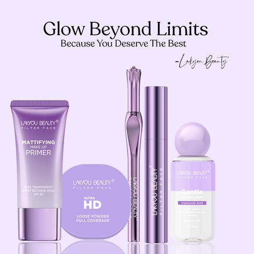 Lakyou Beauty - Filter Face Twilight Mascara | Waterproof Smudge-Proof Formula | Long-Lasting