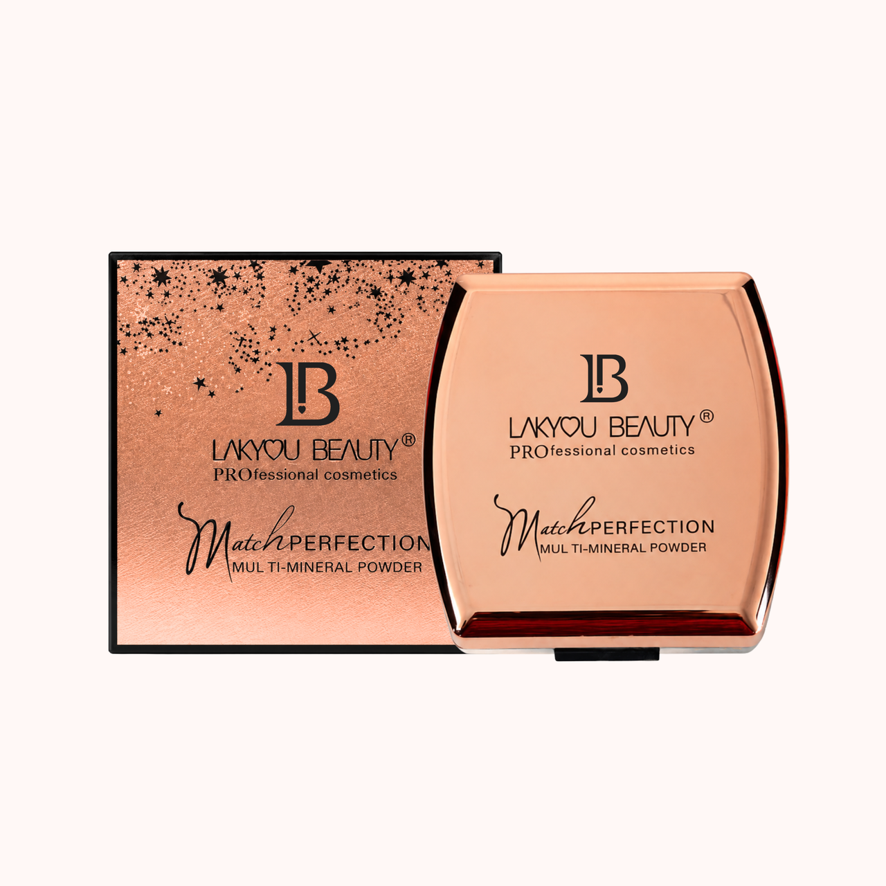 Lakyou Beauty - Match Perfection Compact | Natural Glow Smooth Finish Compact Powder