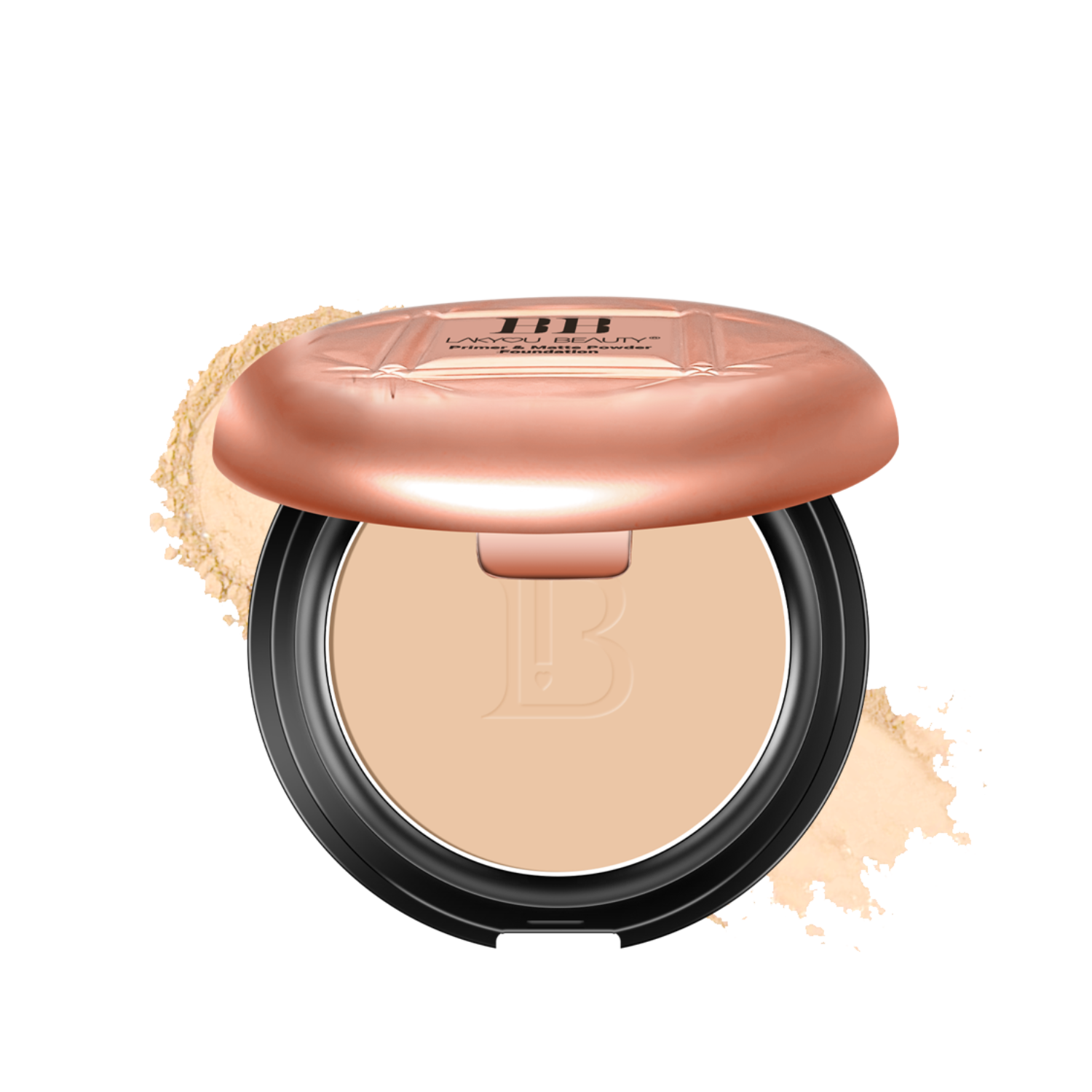 Lakyou Beauty - BB Compact Powder | Long Lasting Oil Control Matte Finish