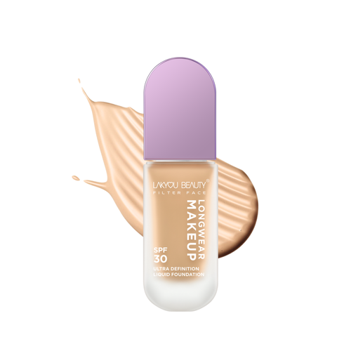 Lakyou Beauty -Filter Face Ultra Definition Liquid Foundation | Full Coverage & Long-Lasting Base Makeup