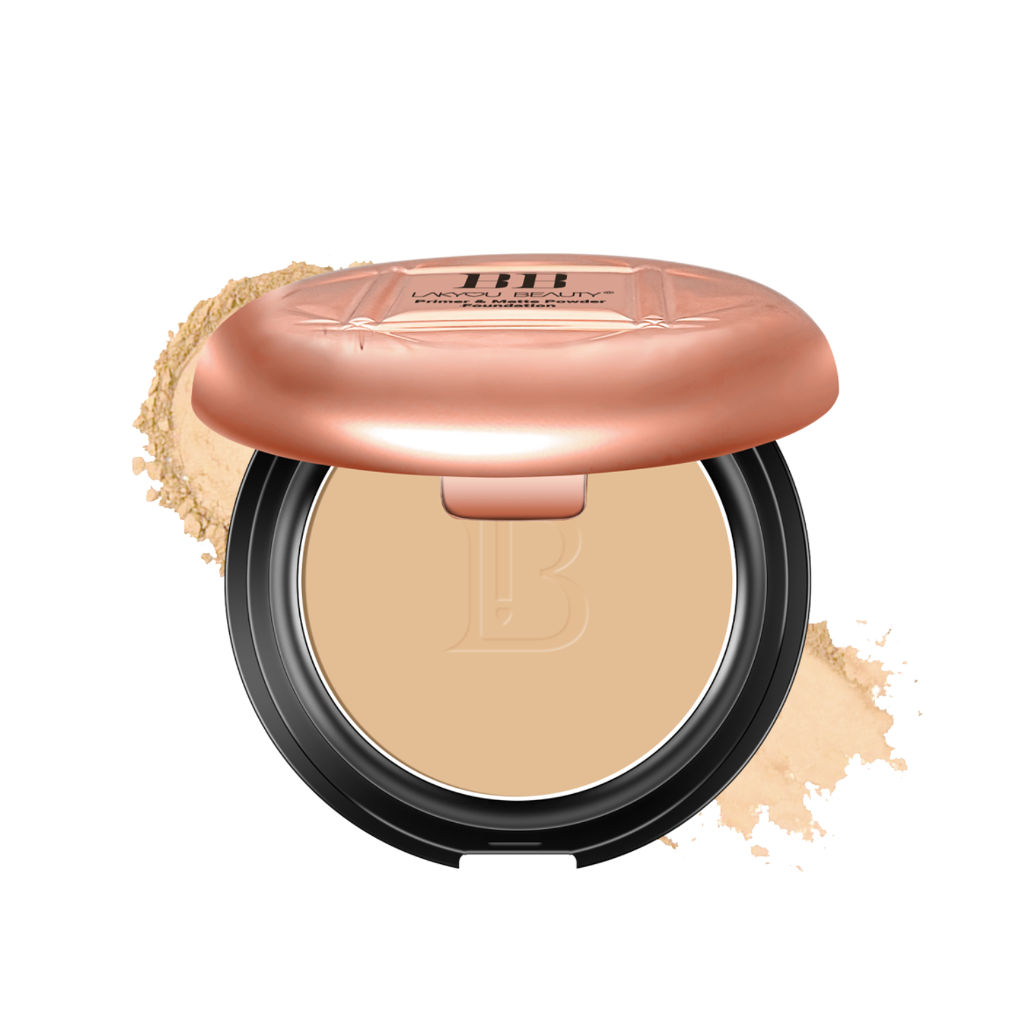 Lakyou Beauty - BB Compact Powder | Long Lasting Oil Control Matte Finish