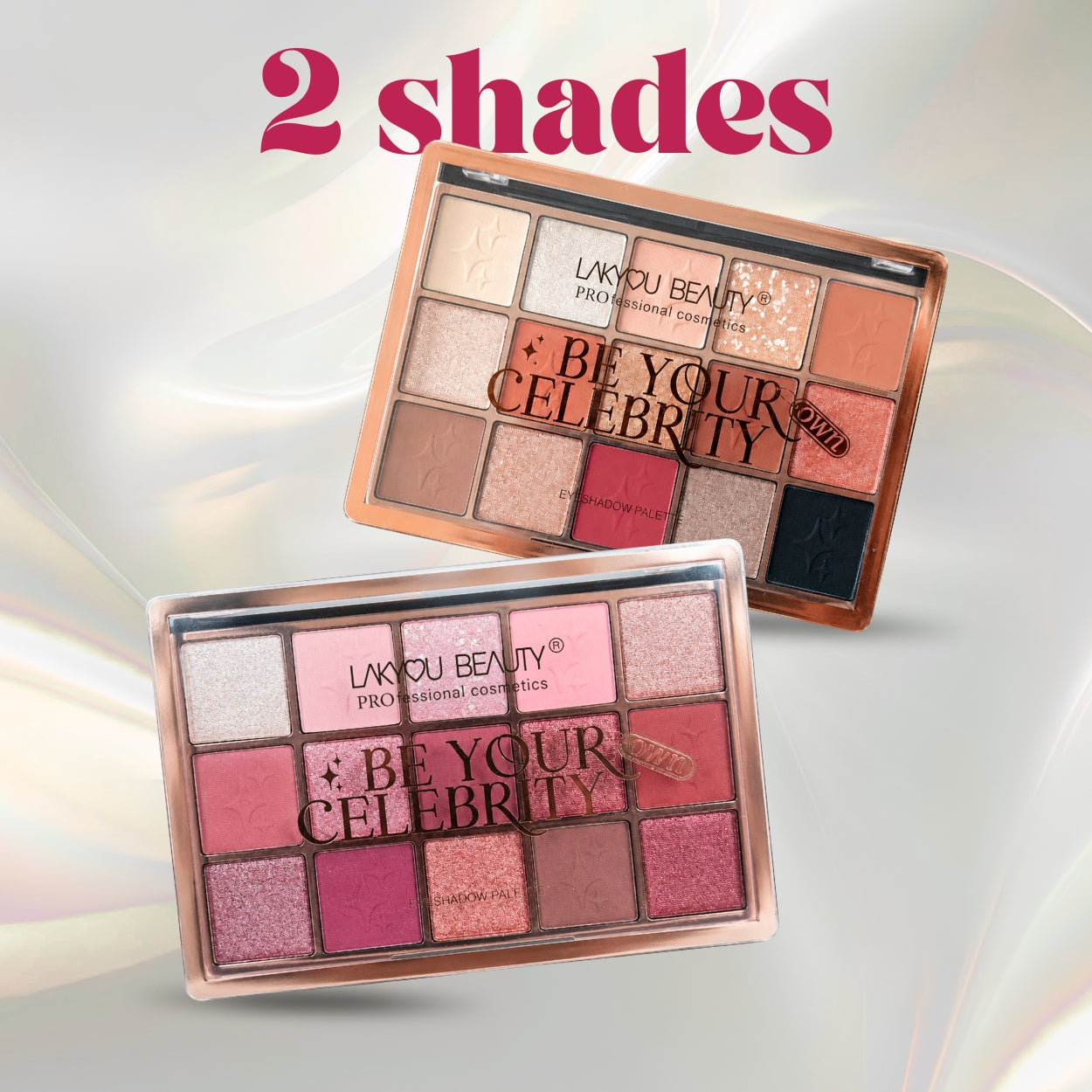 Lakyou Beauty - Be Your Own Celebrity Eyeshadow Palette | Glam Matte & Shimmer Eye Colors