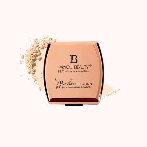Lakyou Beauty - Match Perfection Compact | Natural Glow Smooth Finish Compact Powder