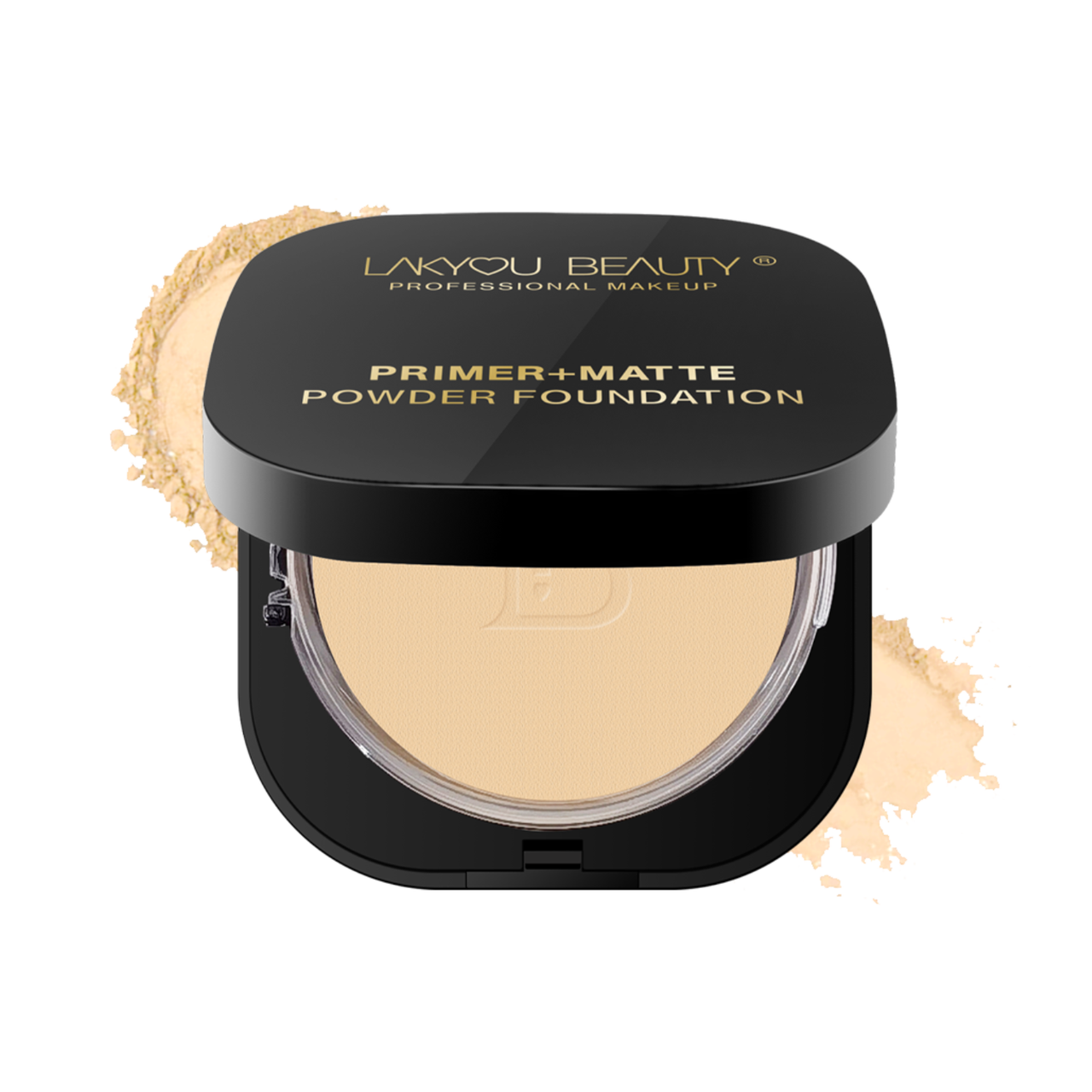 Lakyou Beauty - Primer + Matte Compact Powder | Smooth Matte Finish Face Compact