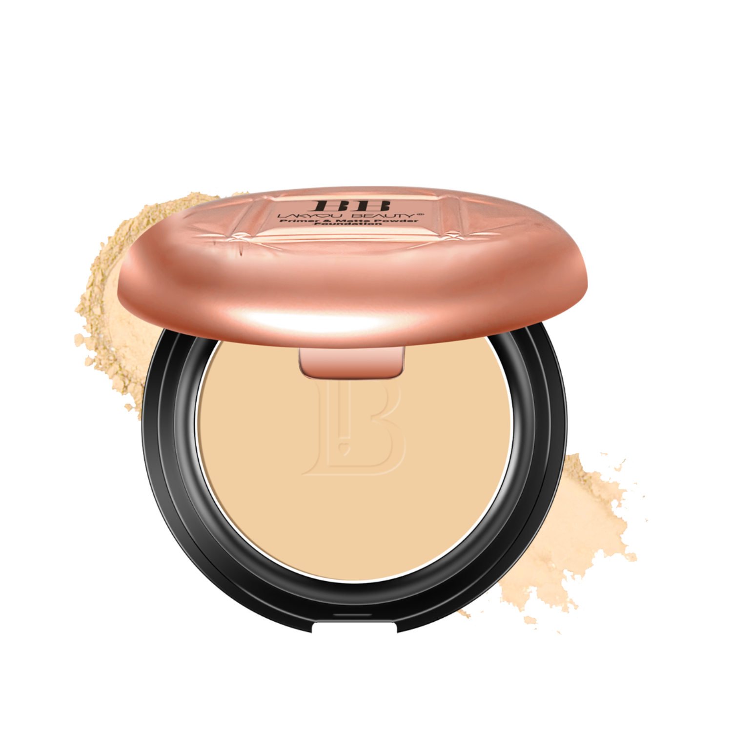 Lakyou Beauty - BB Compact Powder | Long Lasting Oil Control Matte Finish