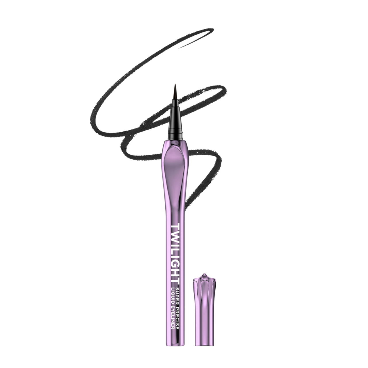Lakyou Beauty -Filter Face Twilight Pen Eyeliner | Intense Jet Black | Waterproof Smudge-Proof Felt Tip | Long-Lasting Eye Liner - Lakyou Beauty