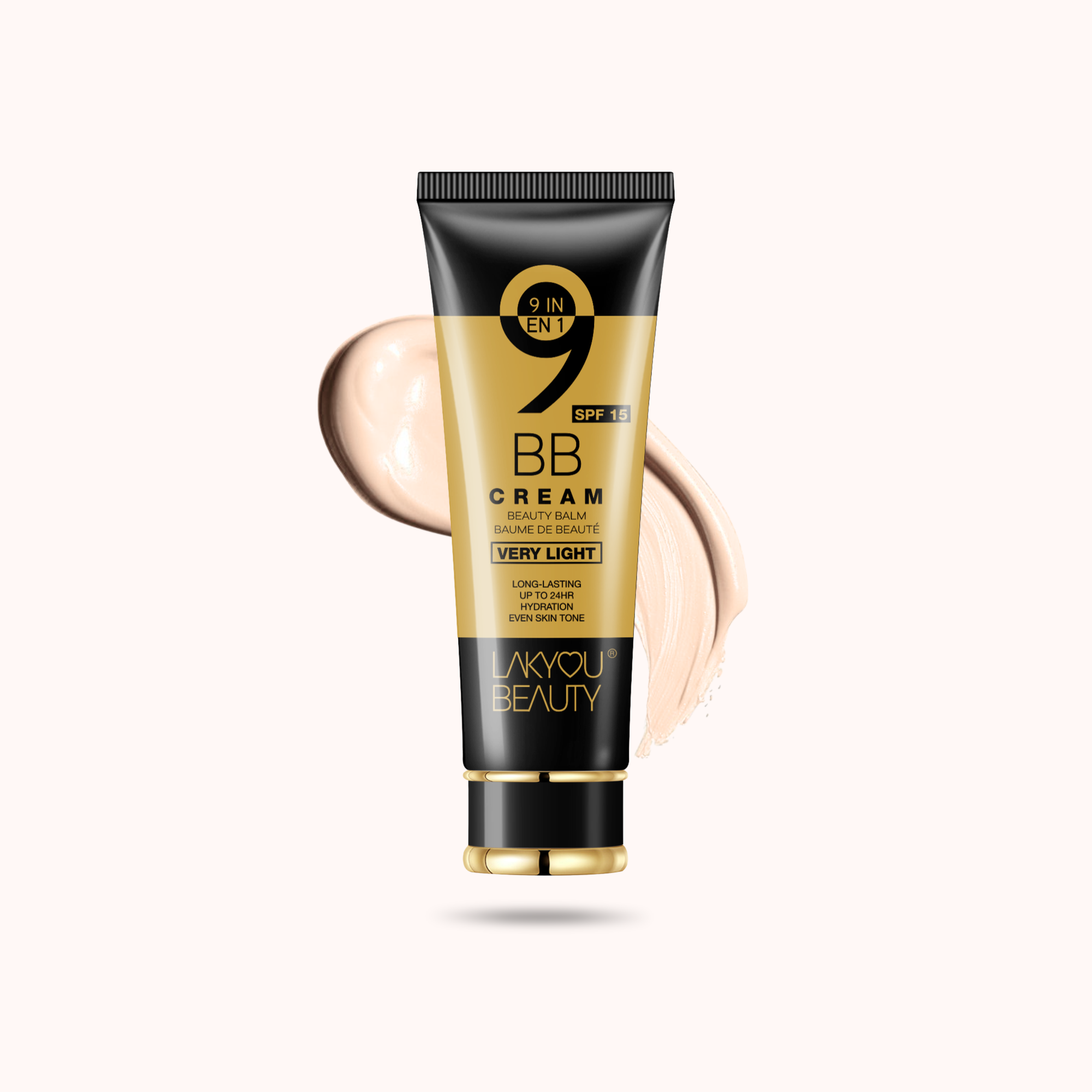 Lakyou Beauty - 9 In 1 BB Cream | All In One Skin Perfecting Glow Cream