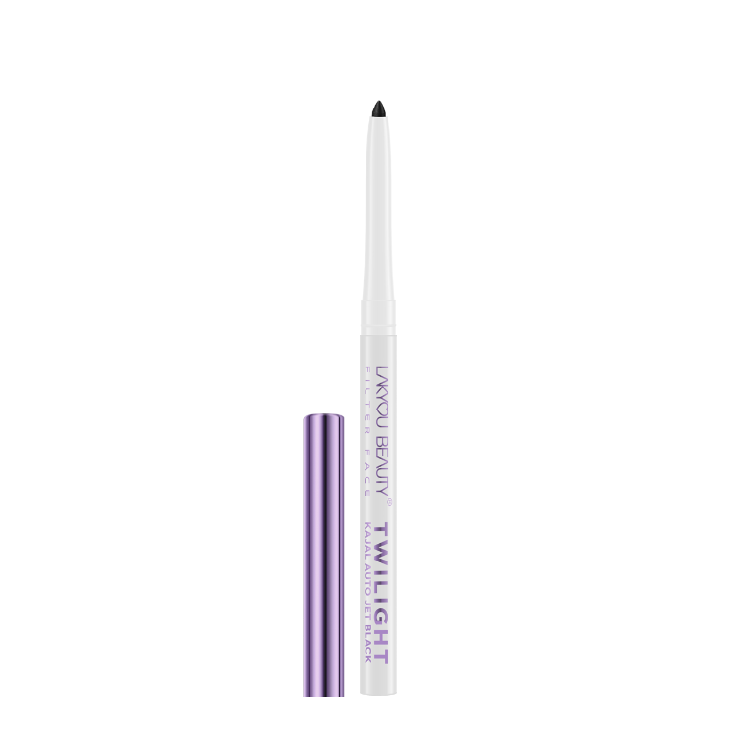 Lakyou Beauty - Filter Face Twilight Auto Kajal | Intense Black Smudge-Proof Eye Kajal | Long-Lasting Waterproof Kohl Pencil